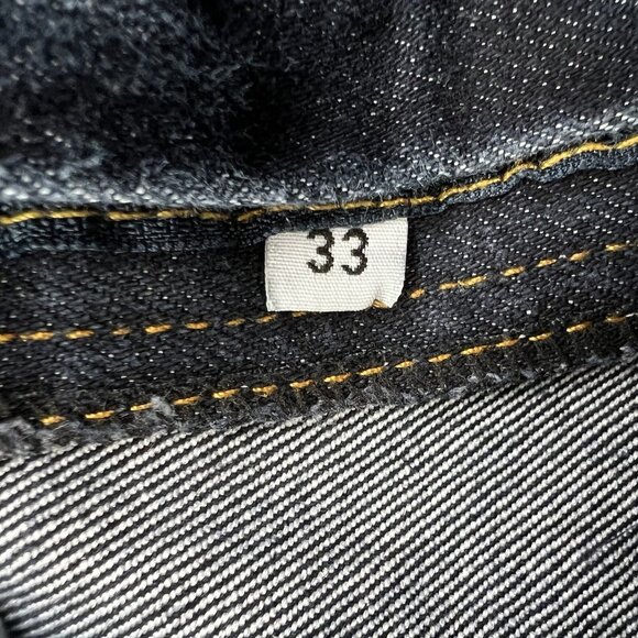 Alini PCK Jeans Women's Denim Jeans Size 33 Stretch Mid Rise Slim Leg Navy - Picture 8 of 12